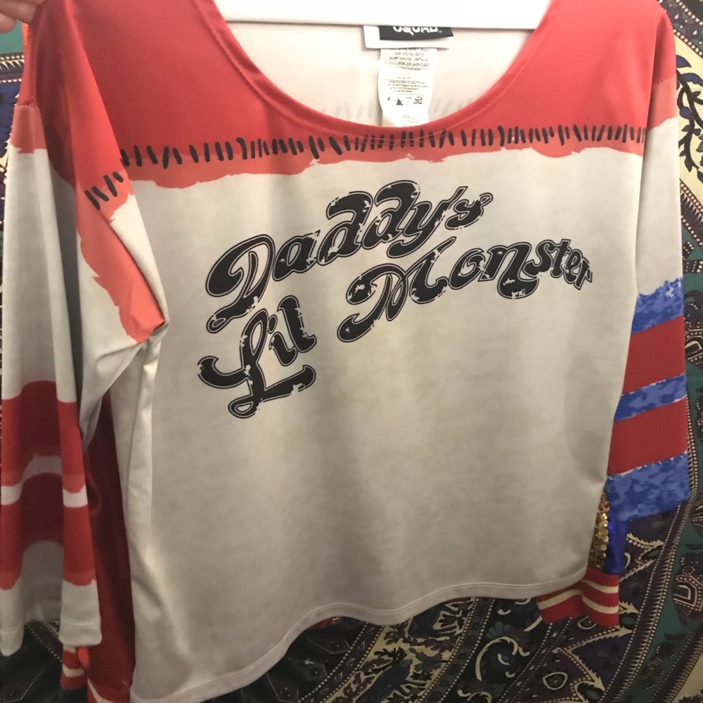 Harley Quinn jacket and shirt